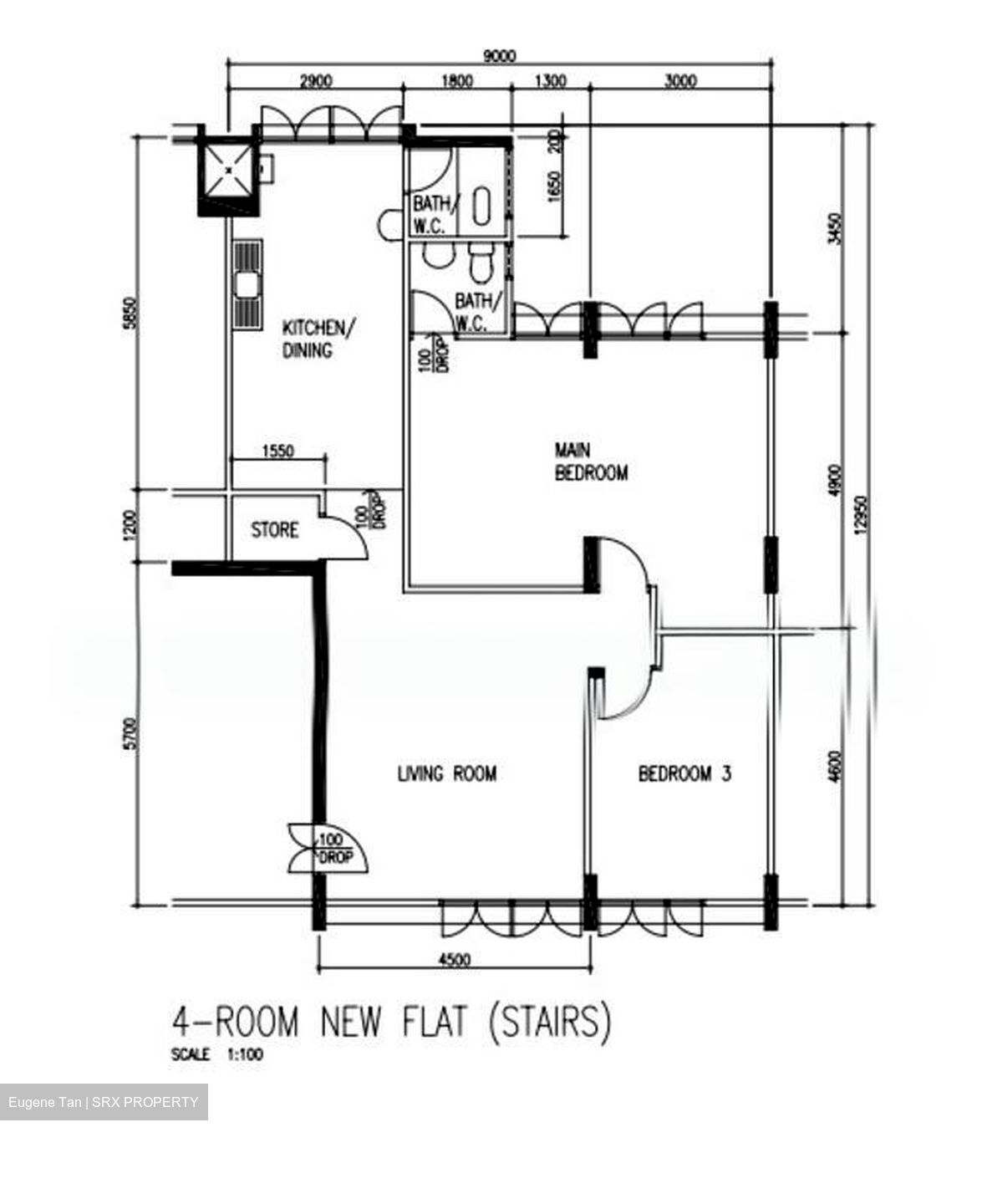 Blk 173 Kebun Baru Link 1 (Ang Mo Kio), HDB 4 Rooms #503644171